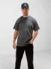 BLKLY Relaxed T-Shirt - Charcoal sold by Blakely