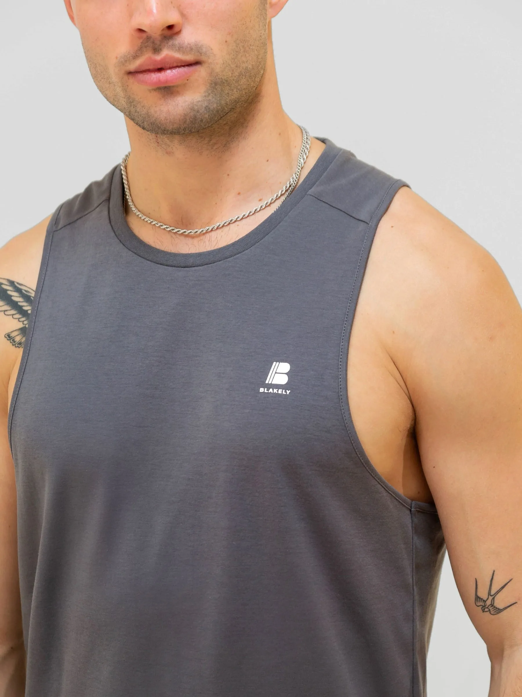 Apex Tech Sleeveless Vest - Charcoal sold by Blakely product image thumbnail 5