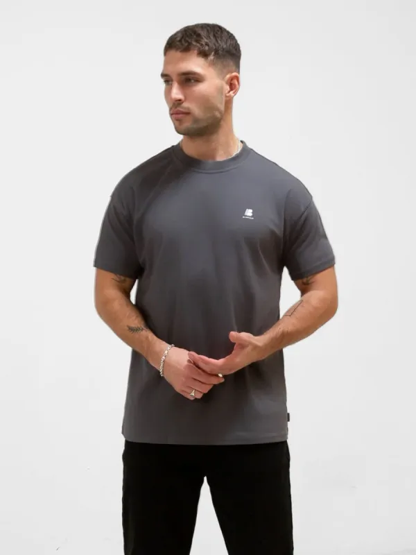 Apex Tech Relaxed T-Shirt - Charcoal sold by Blakely