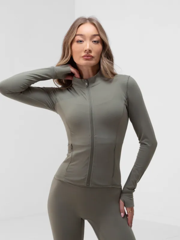 Apex Pro Full Zip Jacket - Safari Green sold by Blakely