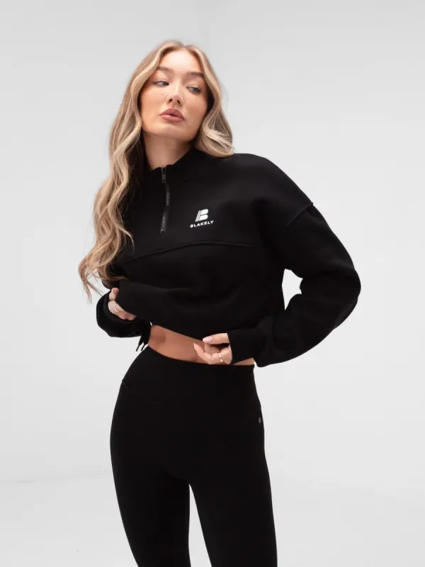 Apex Pro 1/4 Zip Jumper - Black sold by Blakely