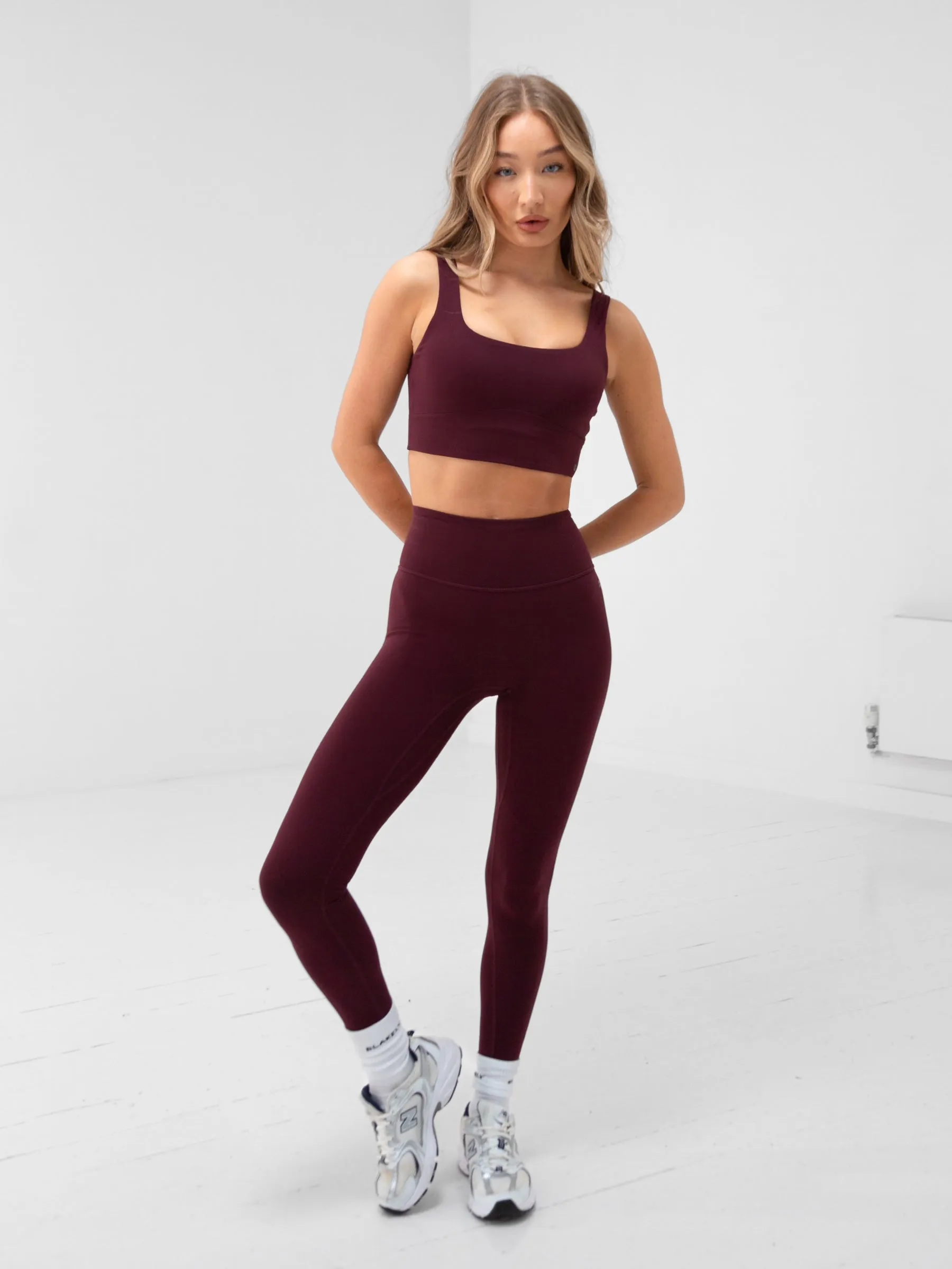 Apex Pro Sports Bra - Deep Burgundy sold by Blakely product image thumbnail 4