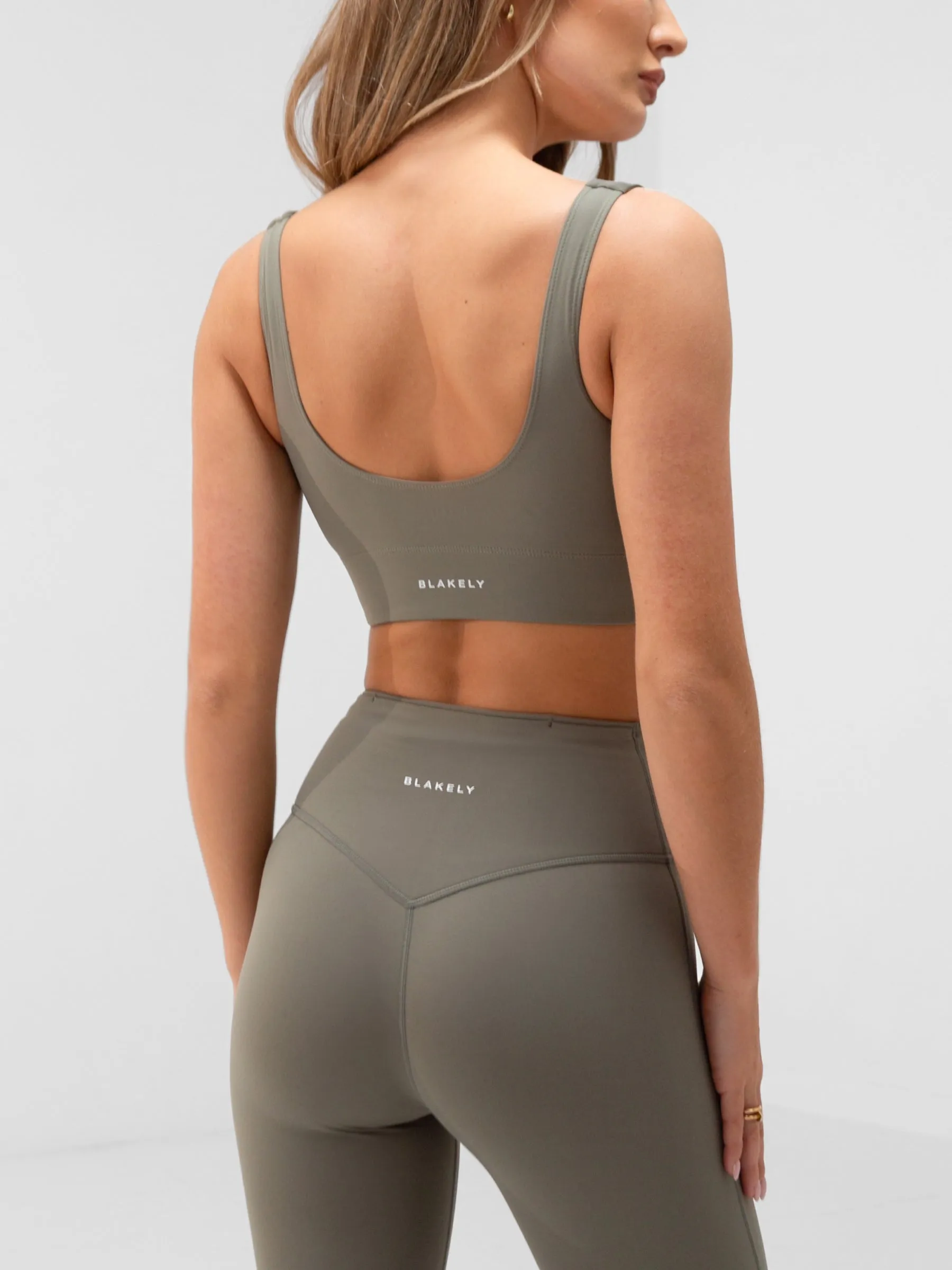 Apex Pro Sports Bra - Safari Green sold by Blakely product image thumbnail 4