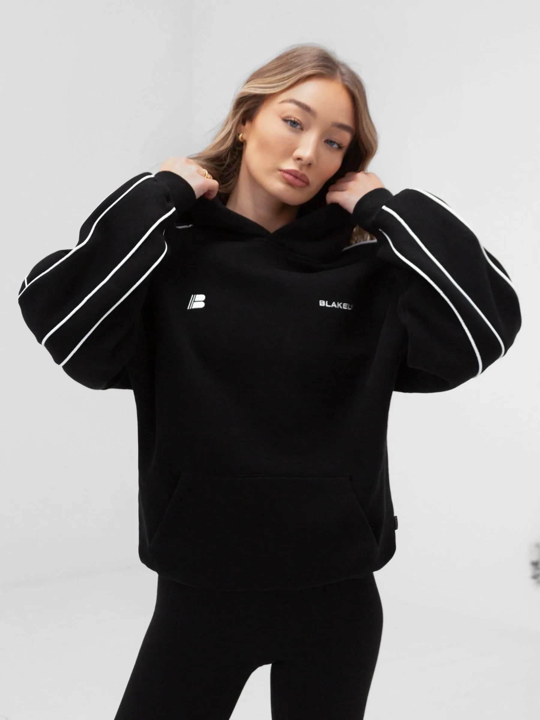 Apex Pro Oversized Hoodie - Black sold by Blakely product image thumbnail 4