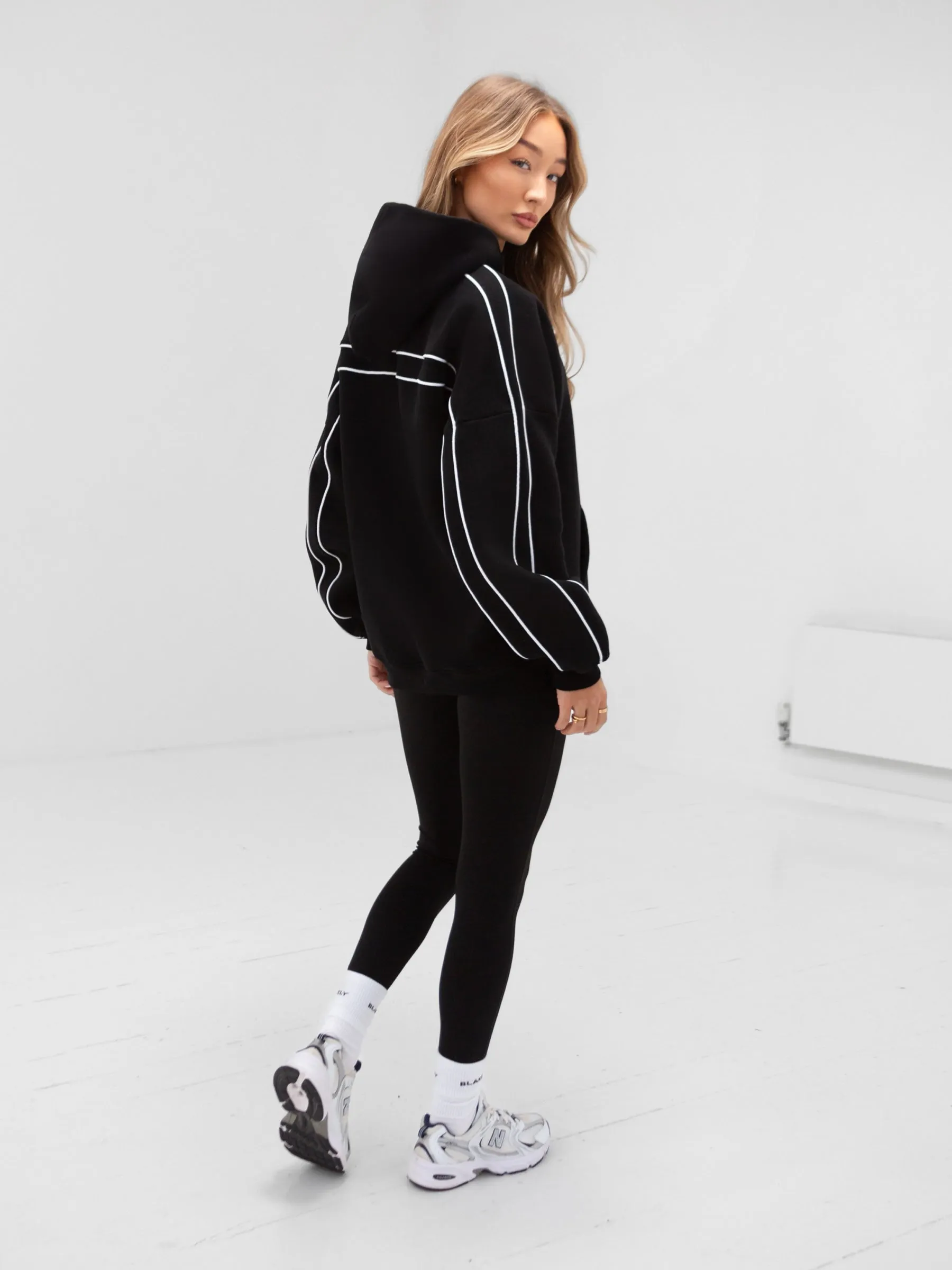 Apex Pro Oversized Hoodie - Black sold by Blakely product image thumbnail 5