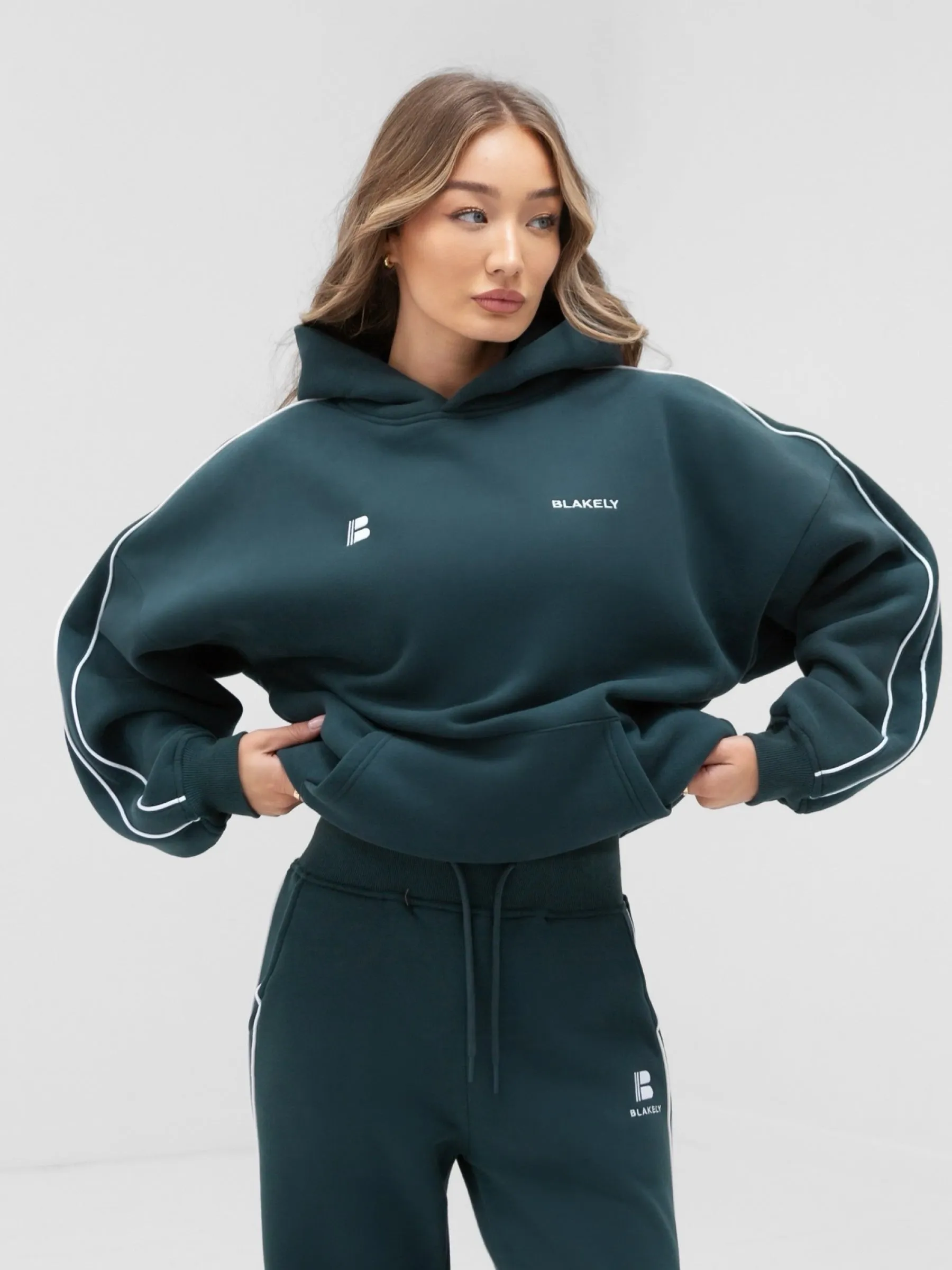 Apex Pro Oversized Hoodie - Teal Green sold by Blakely product image thumbnail 3