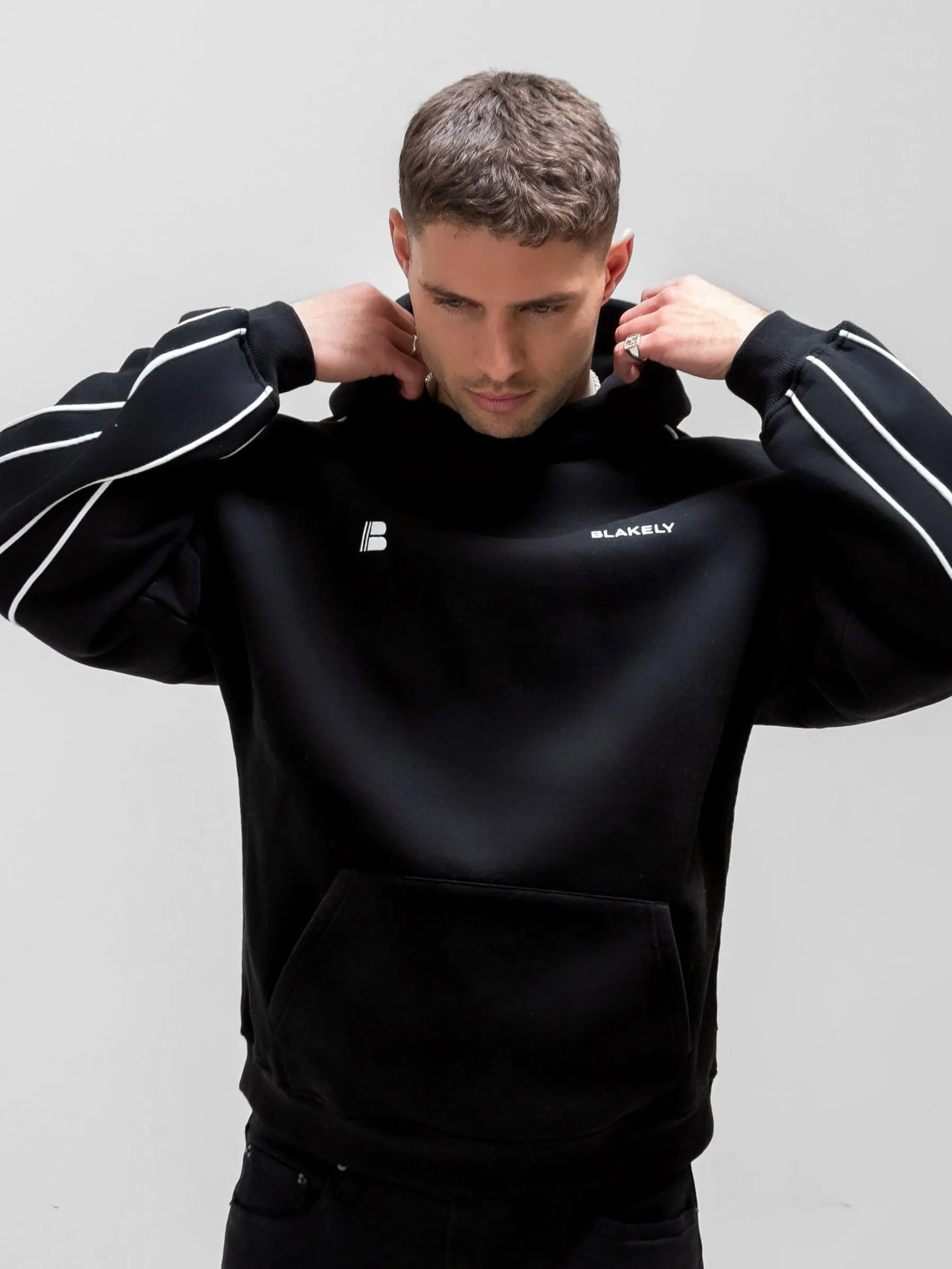 Apex Pro Relaxed Hoodie - Black sold by Blakely product image thumbnail 5