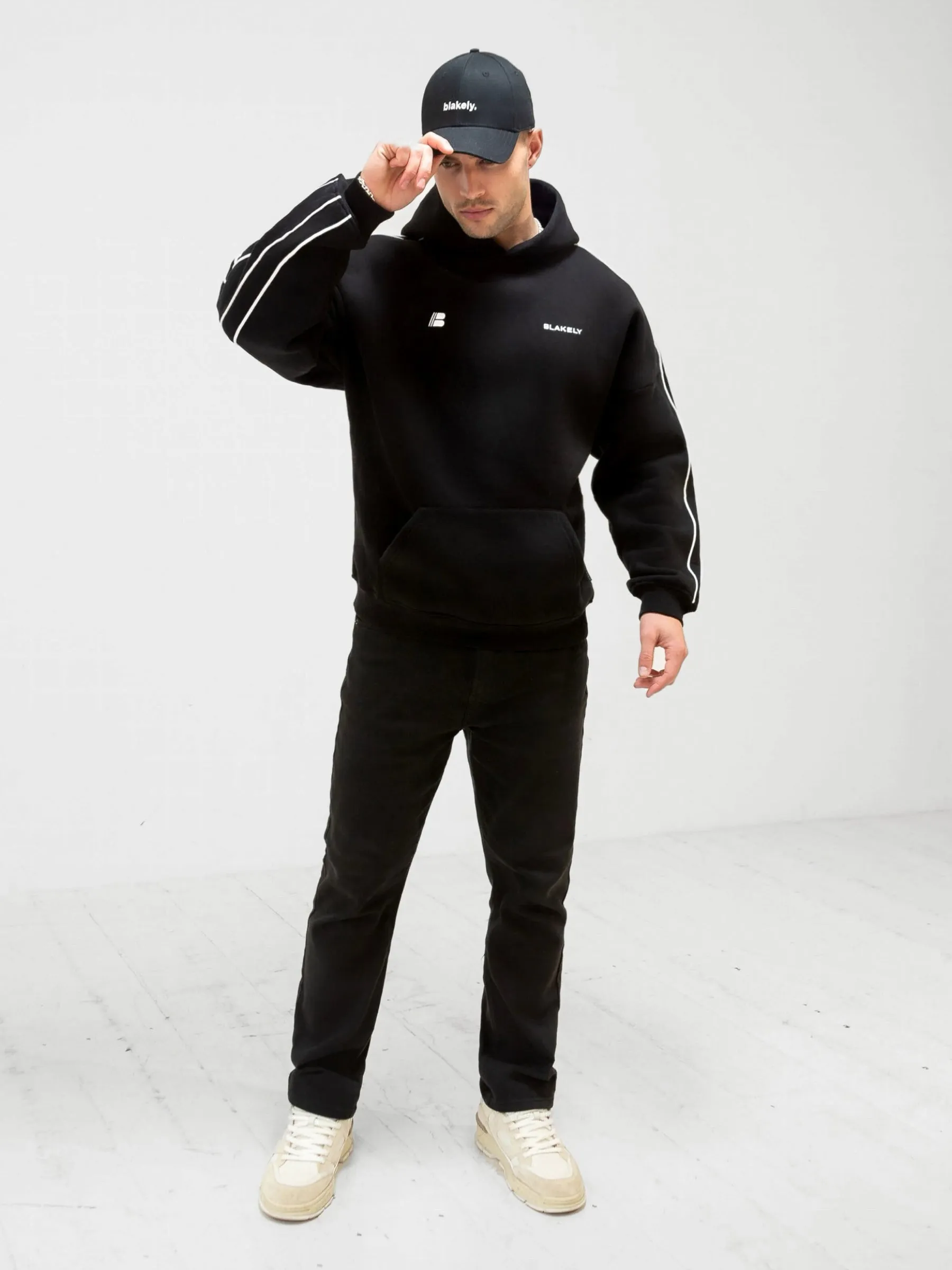 Apex Pro Relaxed Hoodie - Black sold by Blakely product image thumbnail 3