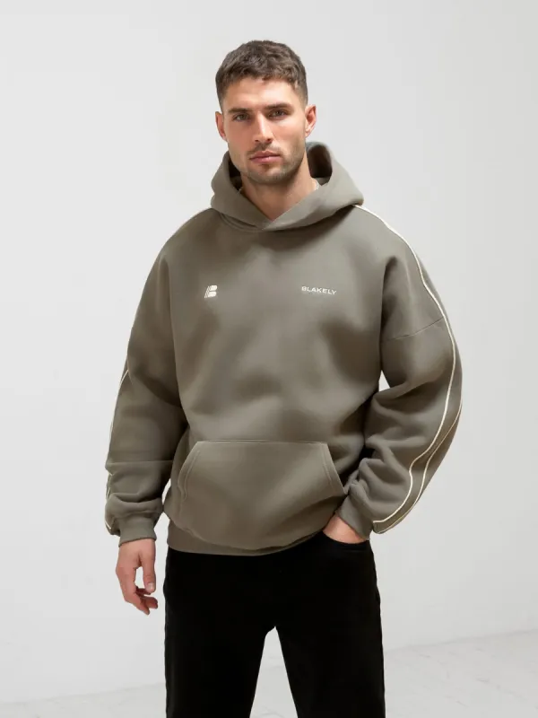 Apex Pro Relaxed Hoodie - Safari Green sold by Blakely