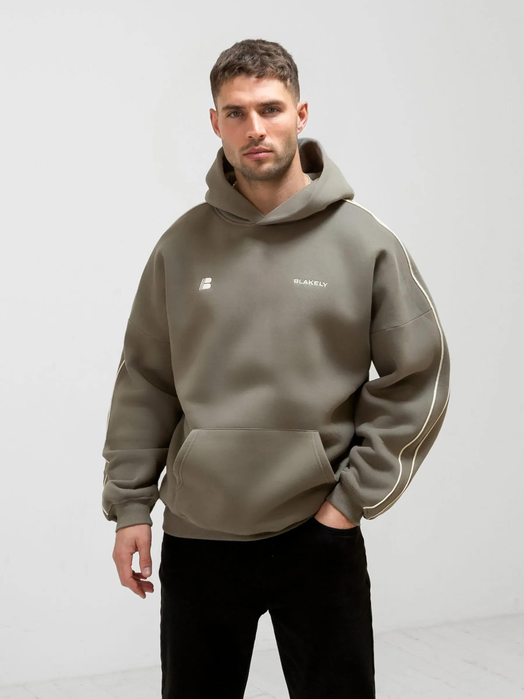 Apex Pro Relaxed Hoodie - Safari Green sold by Blakely