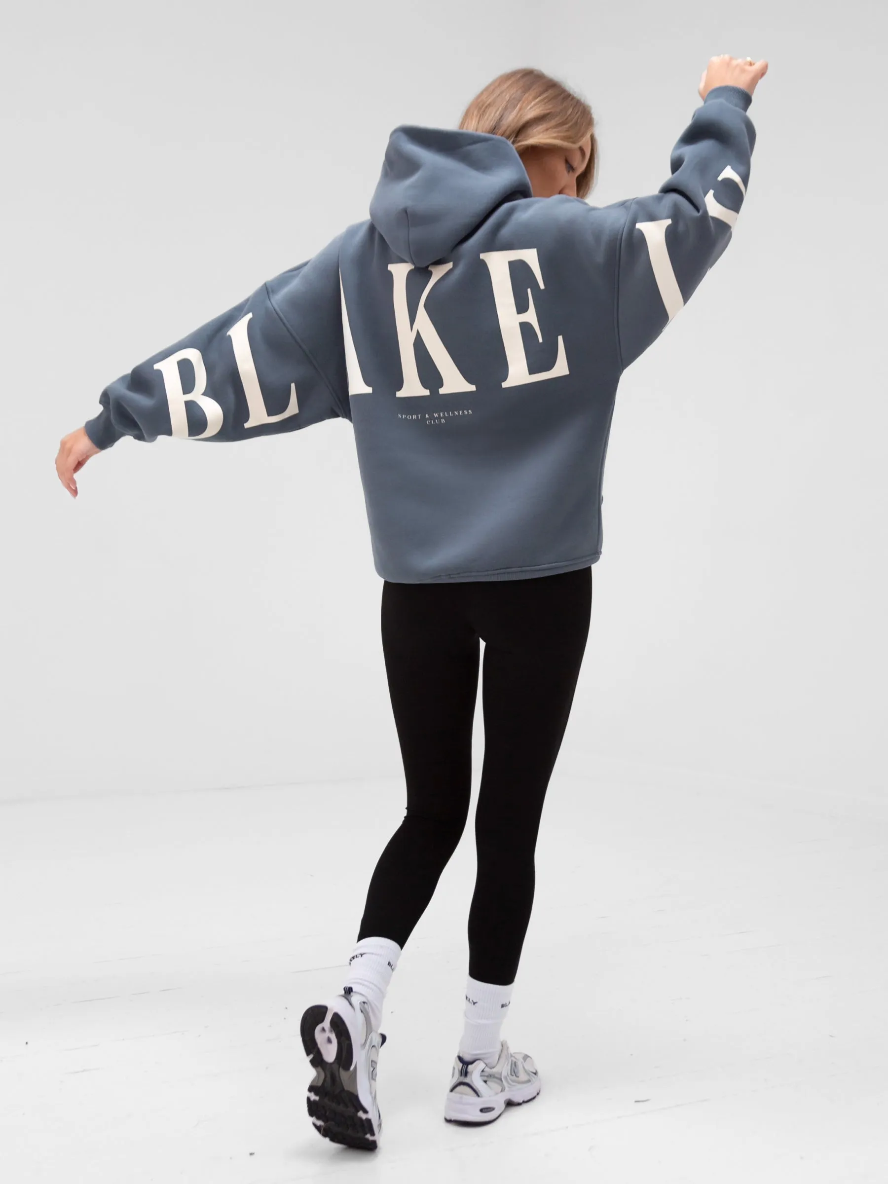 Reform Isabel Oversized Hoodie - Storm Blue sold by Blakely product image thumbnail 3
