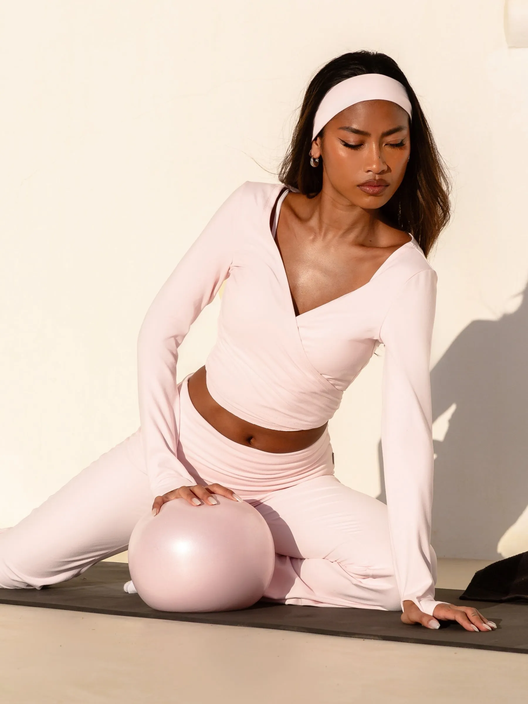 Reform Wrap Top - Ballet Pink sold by Blakely product image thumbnail 4