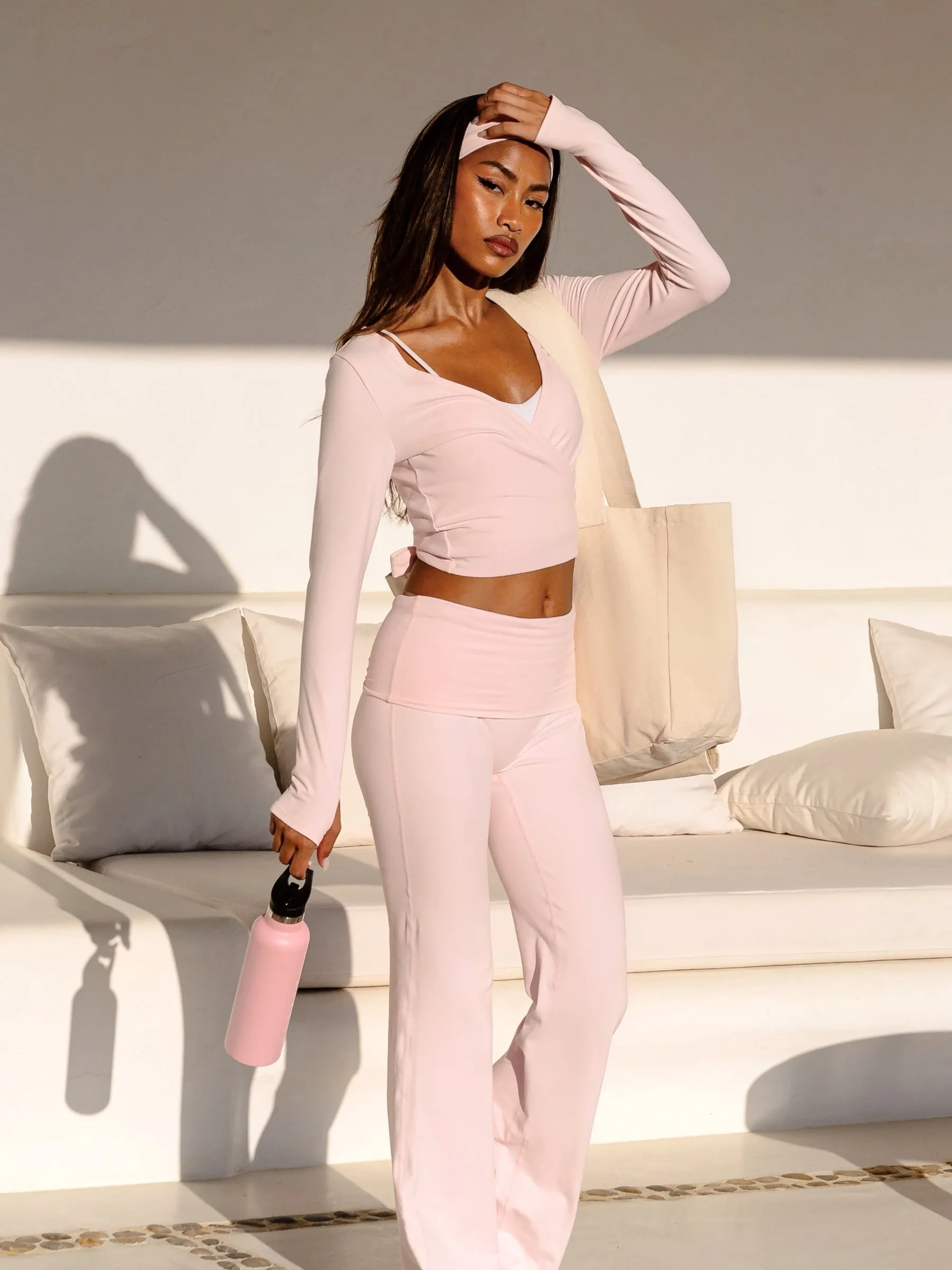 Reform Wrap Top - Ballet Pink sold by Blakely product image thumbnail 3