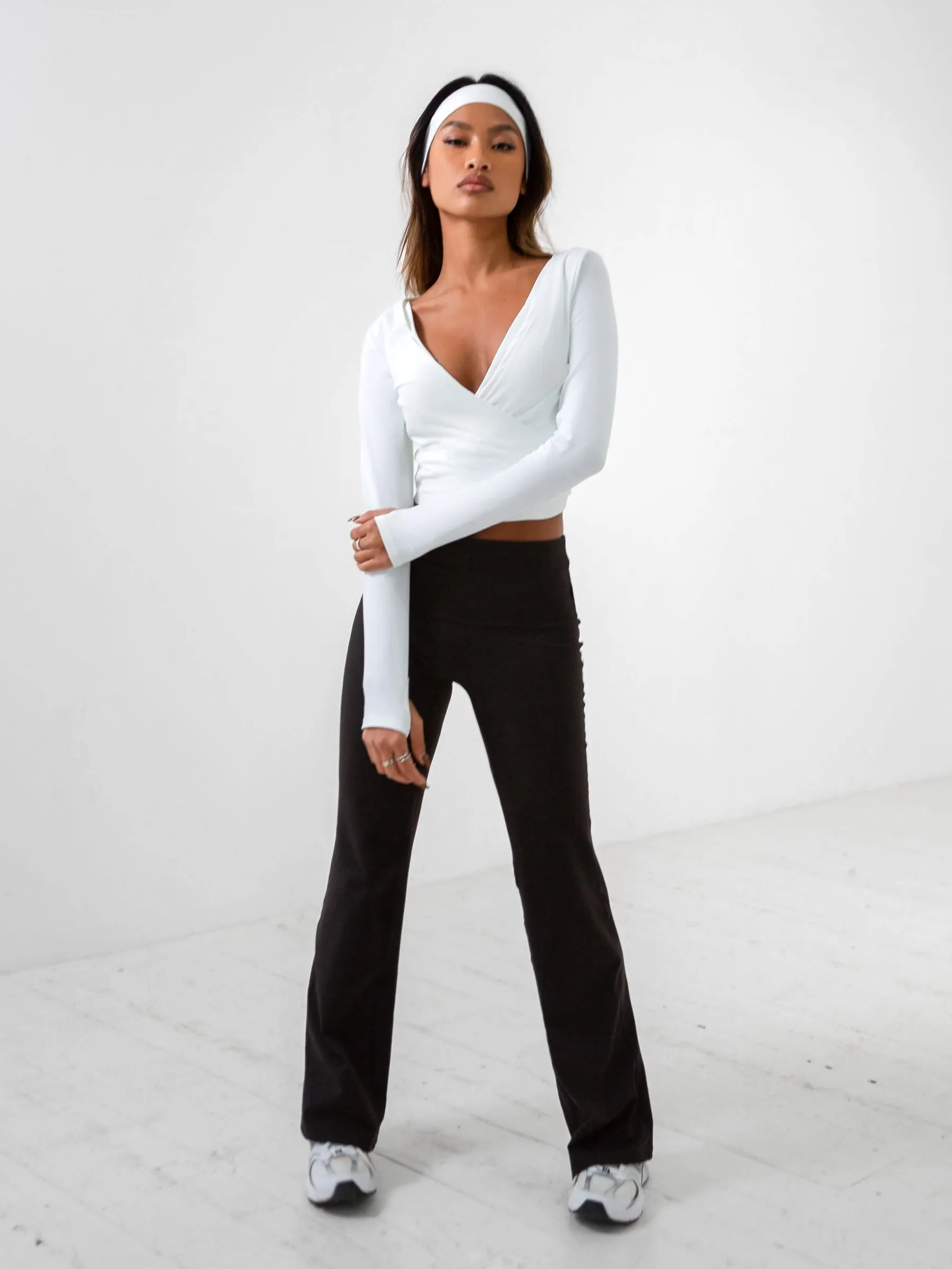 Reform Wrap Top - White sold by Blakely product image thumbnail 3
