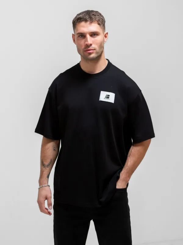 Apex Label Relaxed T-Shirt - Black sold by Blakely