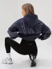 Embroidered Isabel Oversized Hoodie - Soft Blue sold by Blakely