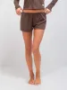 Soft Waffle Shorts - Brown sold by Blakely