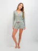 Soft Waffle Shorts - Sage Green sold by Blakely