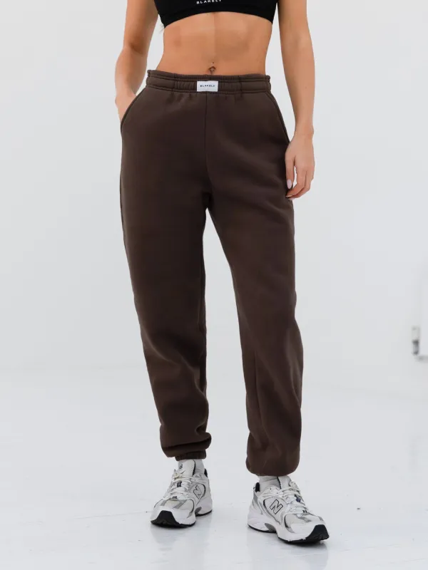Label Sweatpants - Slate Brown sold by Blakely