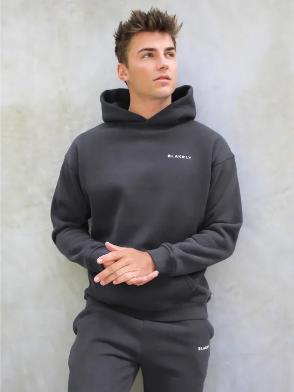 Series Relaxed Hoodie - Charcoal sold by Blakely