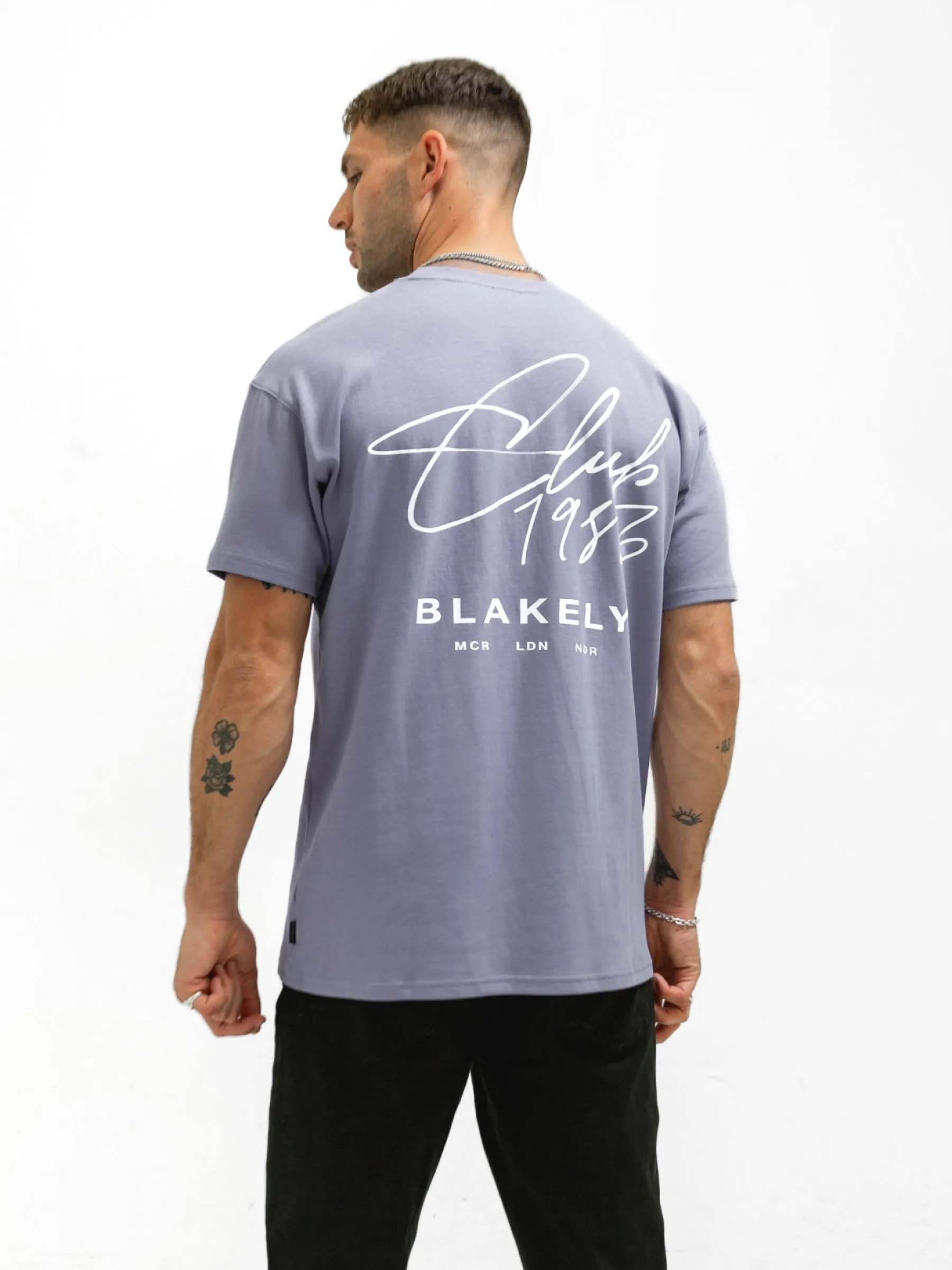 Club Relaxed T-Shirt - Pale Lilac sold by Blakely product image thumbnail 2