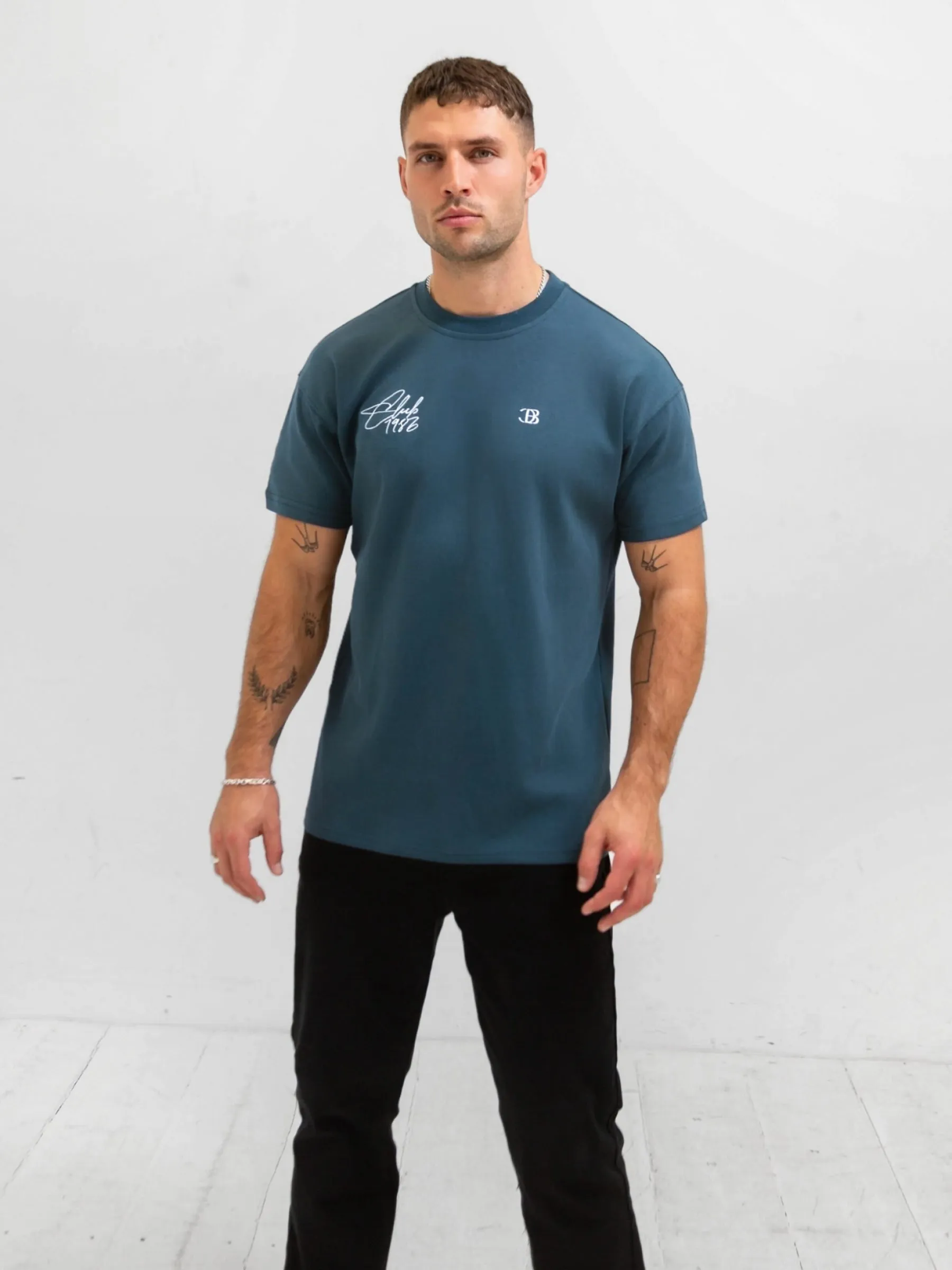 Club Relaxed T-Shirt - Dark Teal sold by Blakely product image thumbnail 3