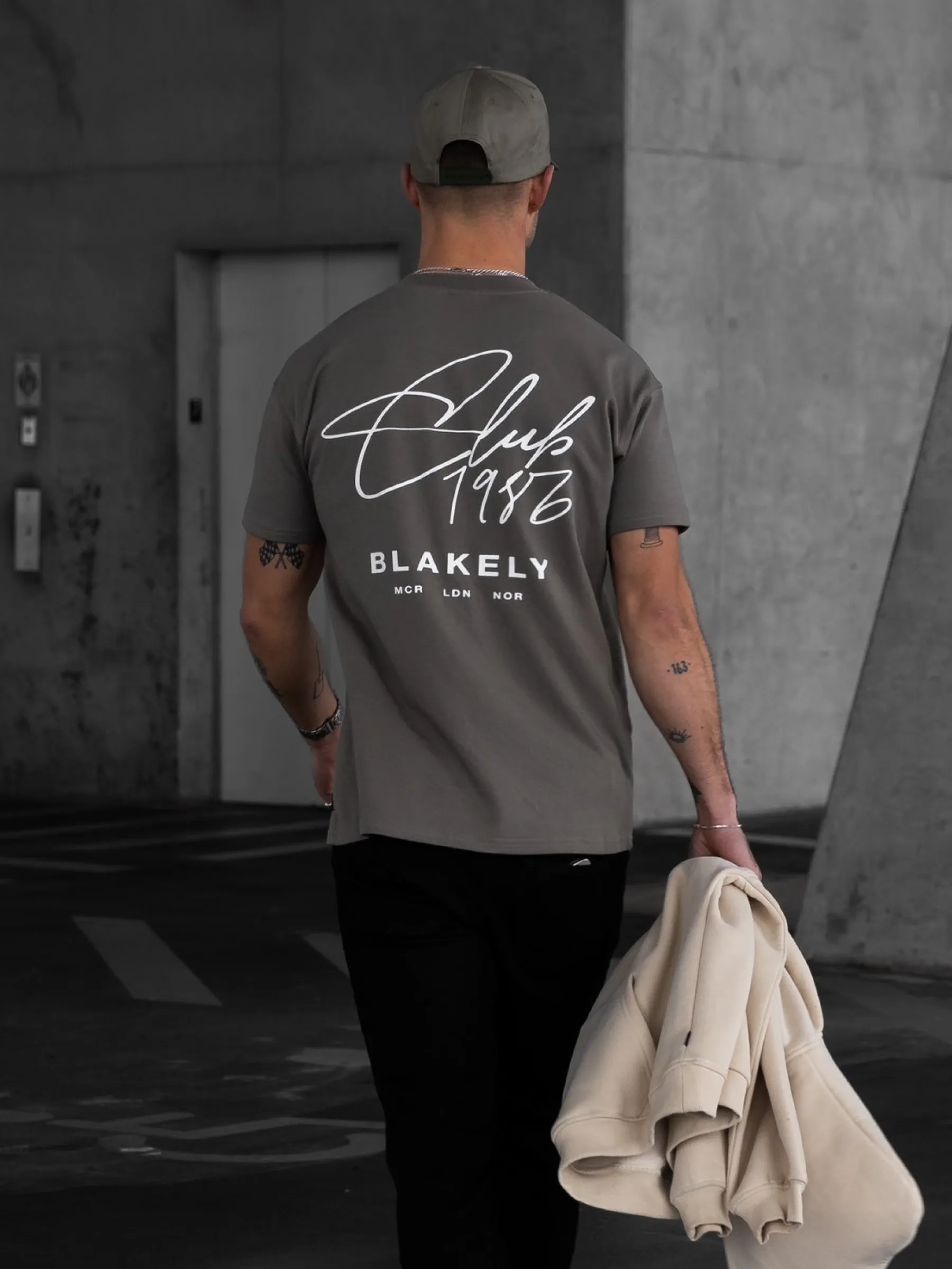 Club Relaxed T-Shirt - Safari Green sold by Blakely