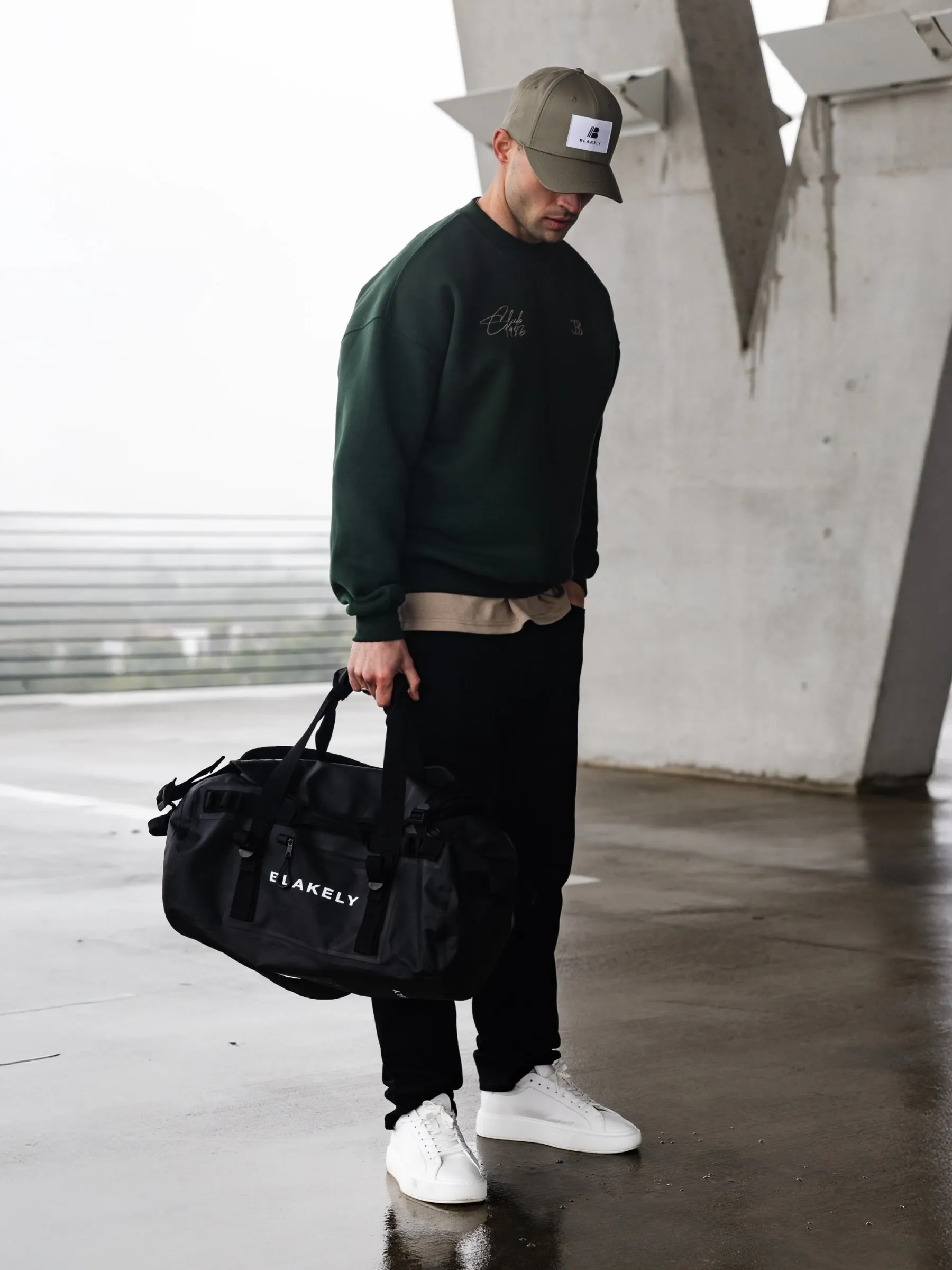 Club Relaxed Jumper - Forest Green sold by Blakely product image thumbnail 2