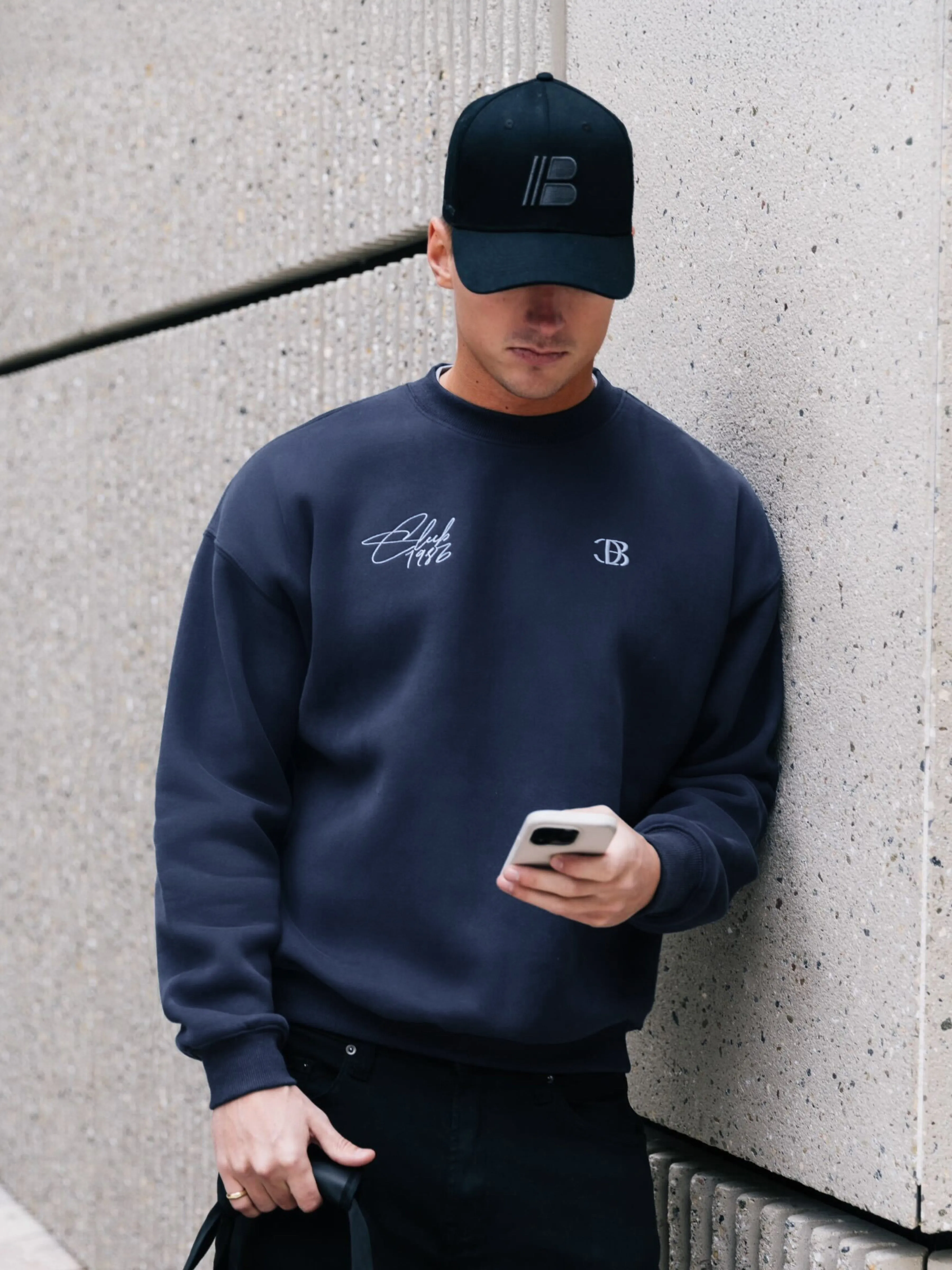 Club Relaxed Jumper - Navy sold by Blakely product image thumbnail 2