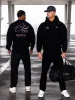 Club Relaxed Hoodie - Black & Pink sold by Blakely