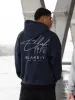 Club Relaxed Hoodie - Navy sold by Blakely