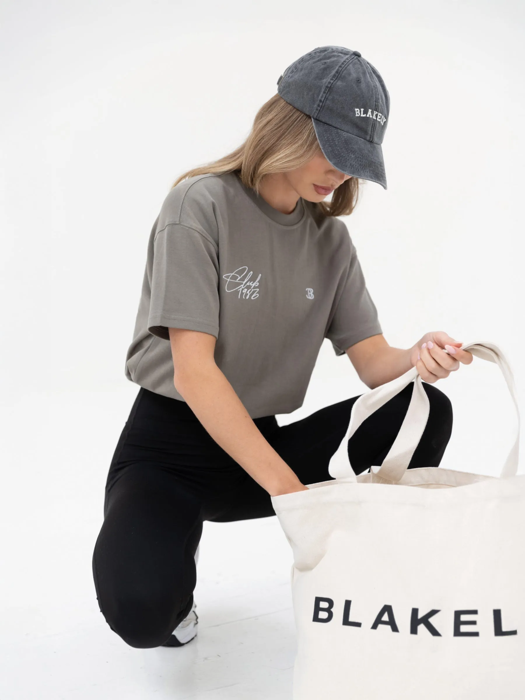 Club Oversized T-Shirt - Safari Green sold by Blakely product image thumbnail 3