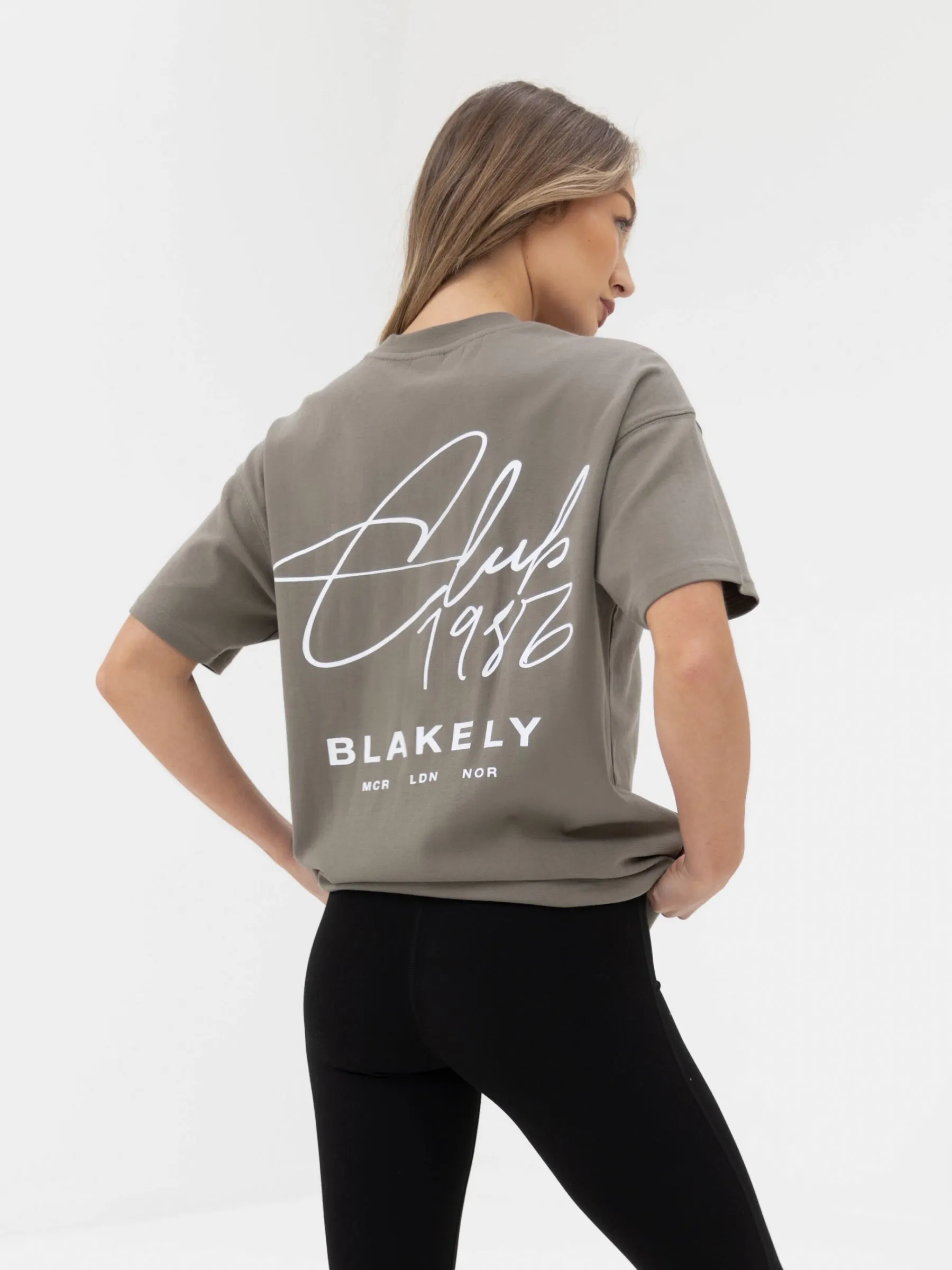 Club Oversized T-Shirt - Safari Green sold by Blakely product image thumbnail 4