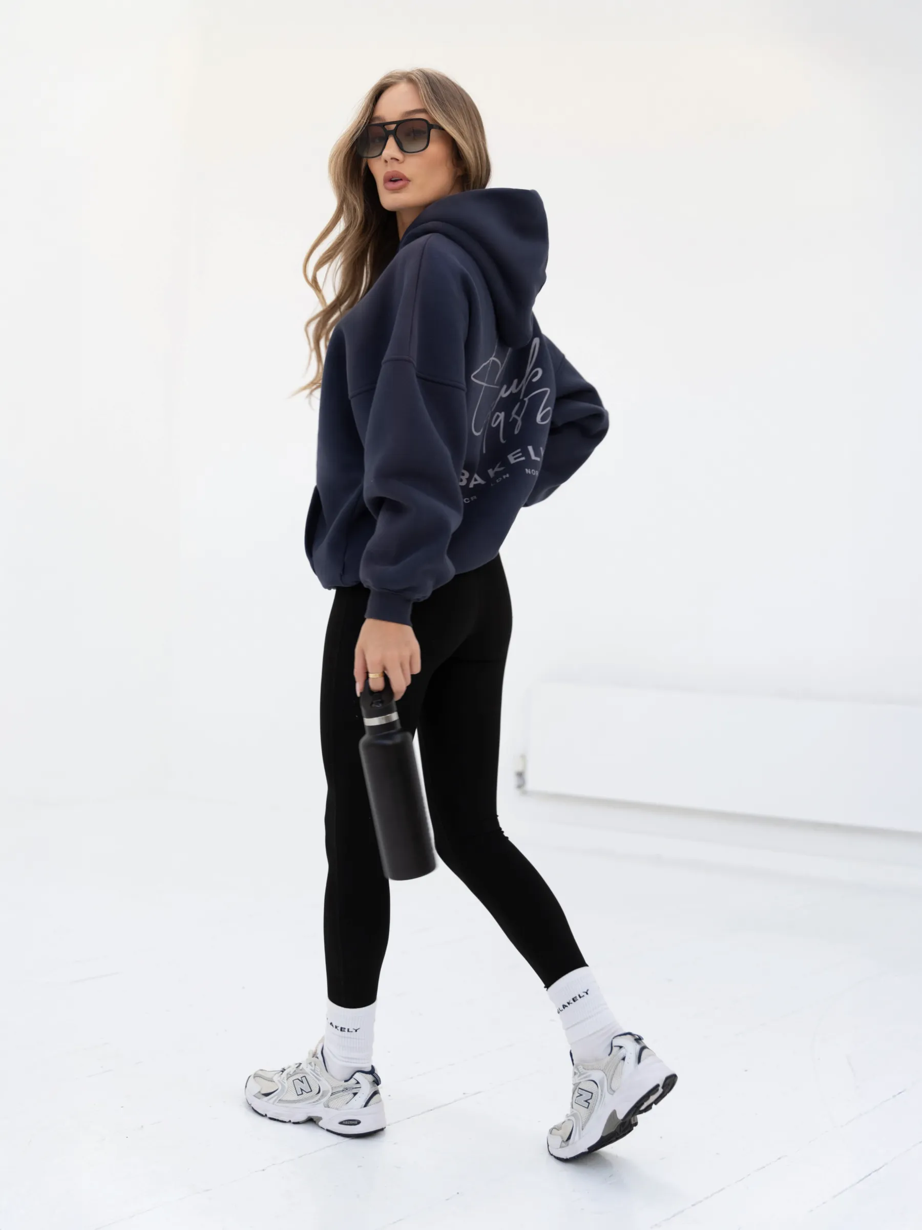 Club Oversized Hoodie - Navy sold by Blakely product image thumbnail 5