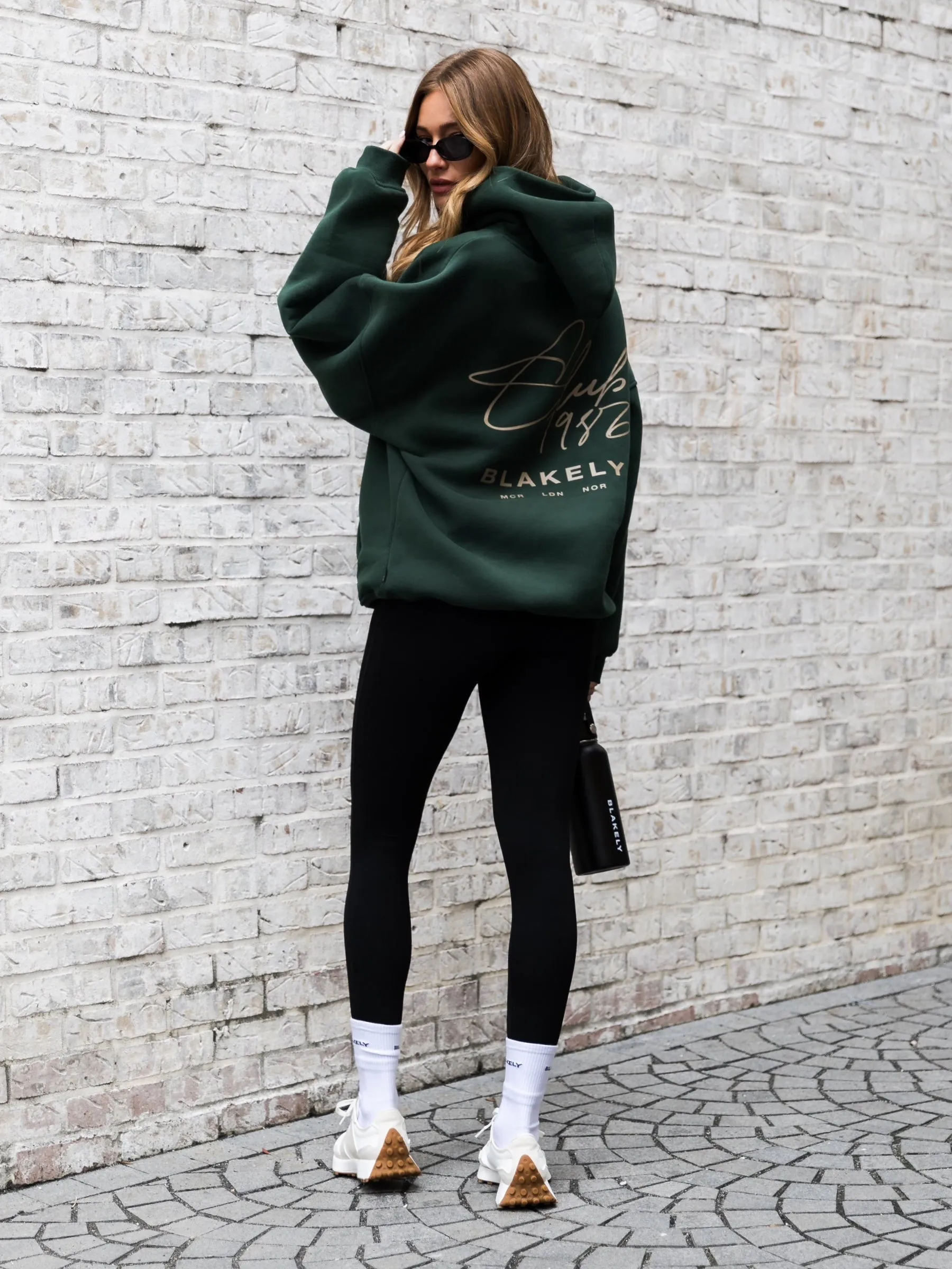 Club Oversized Hoodie - Forest Green sold by Blakely product image thumbnail 4
