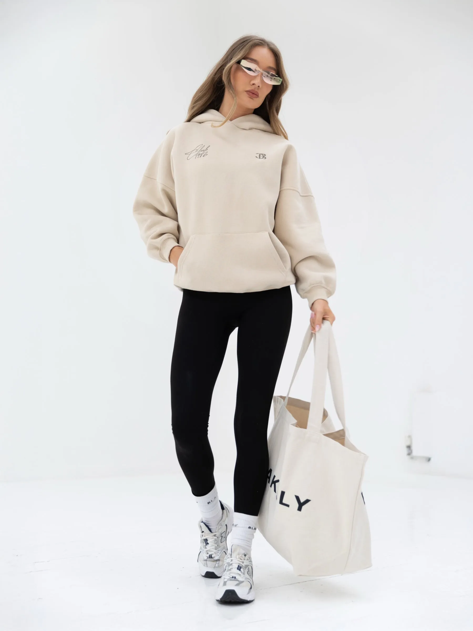 Club Oversized Hoodie - Bone sold by Blakely product image thumbnail 4