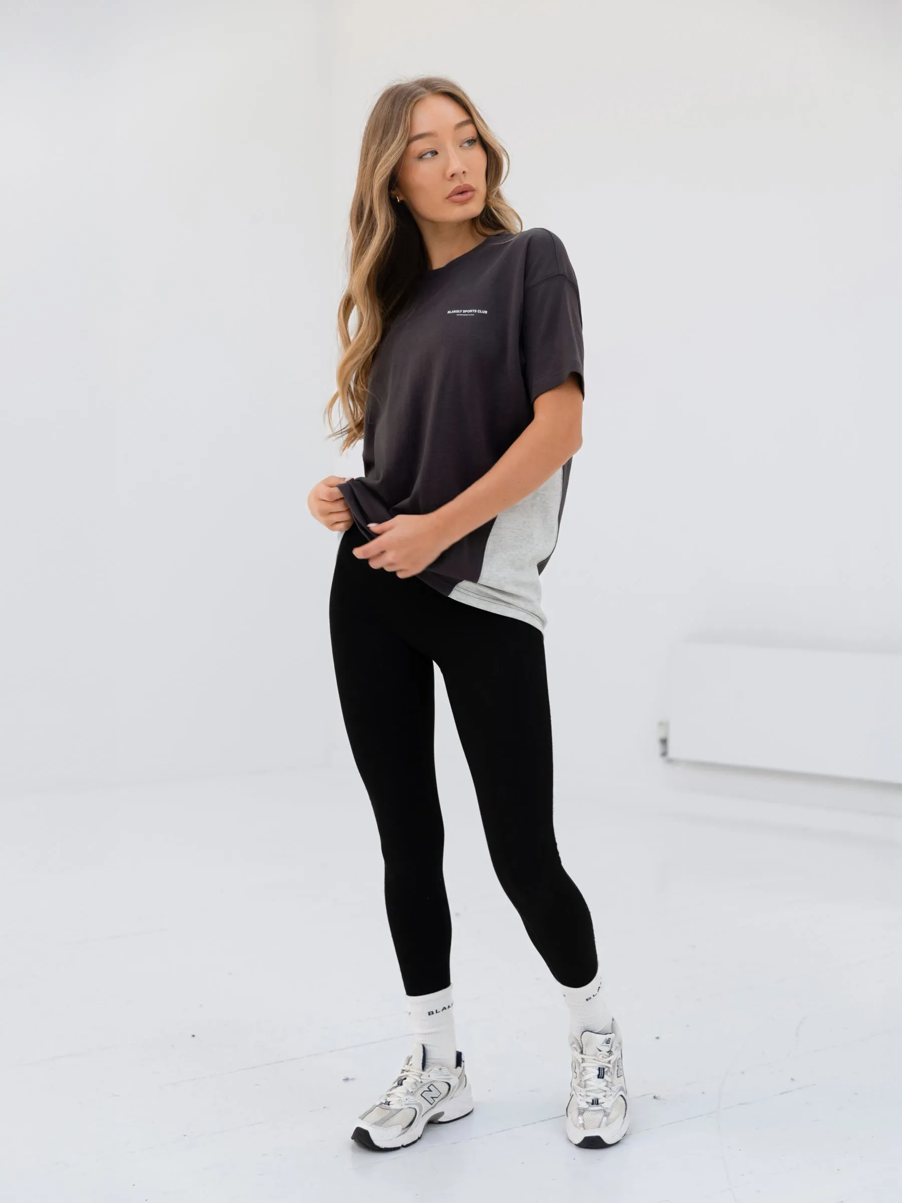 Panel Oversized T-Shirt - Graphite sold by Blakely product image thumbnail 3