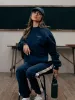Panel Oversized Jumper - True Navy sold by Blakely