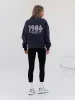 Panel Oversized Jumper - True Navy sold by Blakely