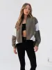 Panel Oversized Jacket - Khaki sold by Blakely