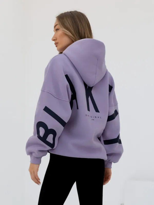 Isabel Oversized Hoodie - Violet sold by Blakely