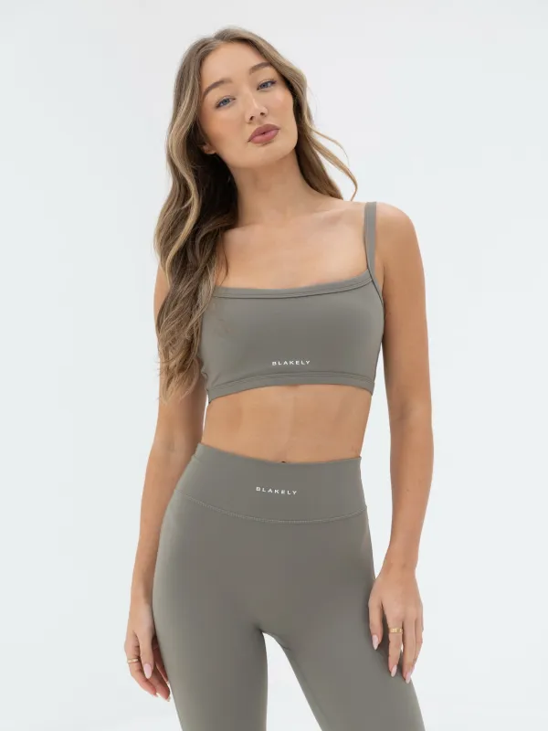 Ultimate Sports Bra - Safari Green sold by Blakely