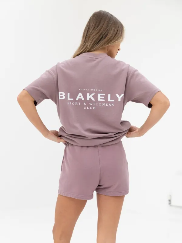 Active Studios Oversized T-Shirt - Dusty Pink sold by Blakely