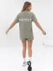 Active Studios Oversized T-Shirt - Olive sold by Blakely