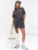 Active Studios Oversized T-Shirt - Charcoal sold by Blakely