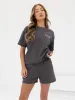 Active Studios Oversized T-Shirt - Charcoal sold by Blakely