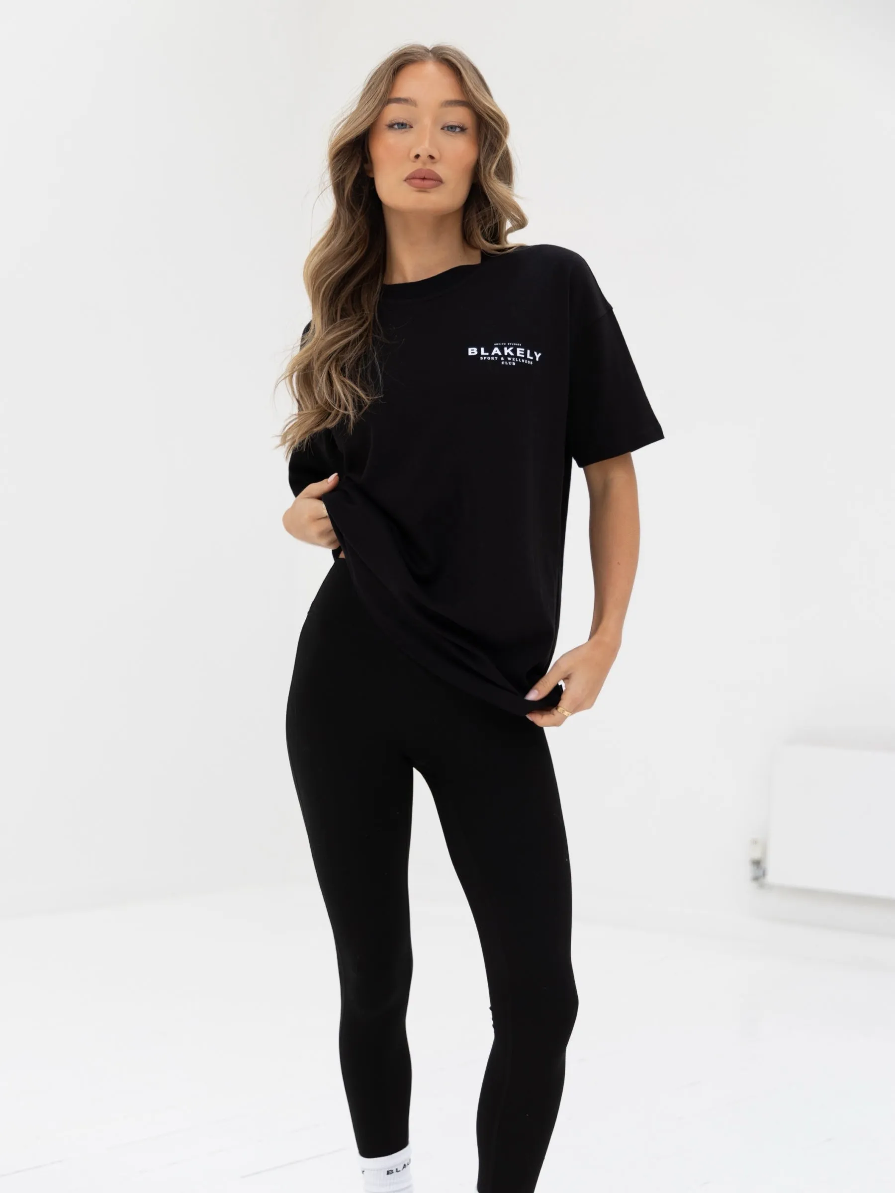 Active Studios Oversized T-Shirt - Black sold by Blakely product image thumbnail 4