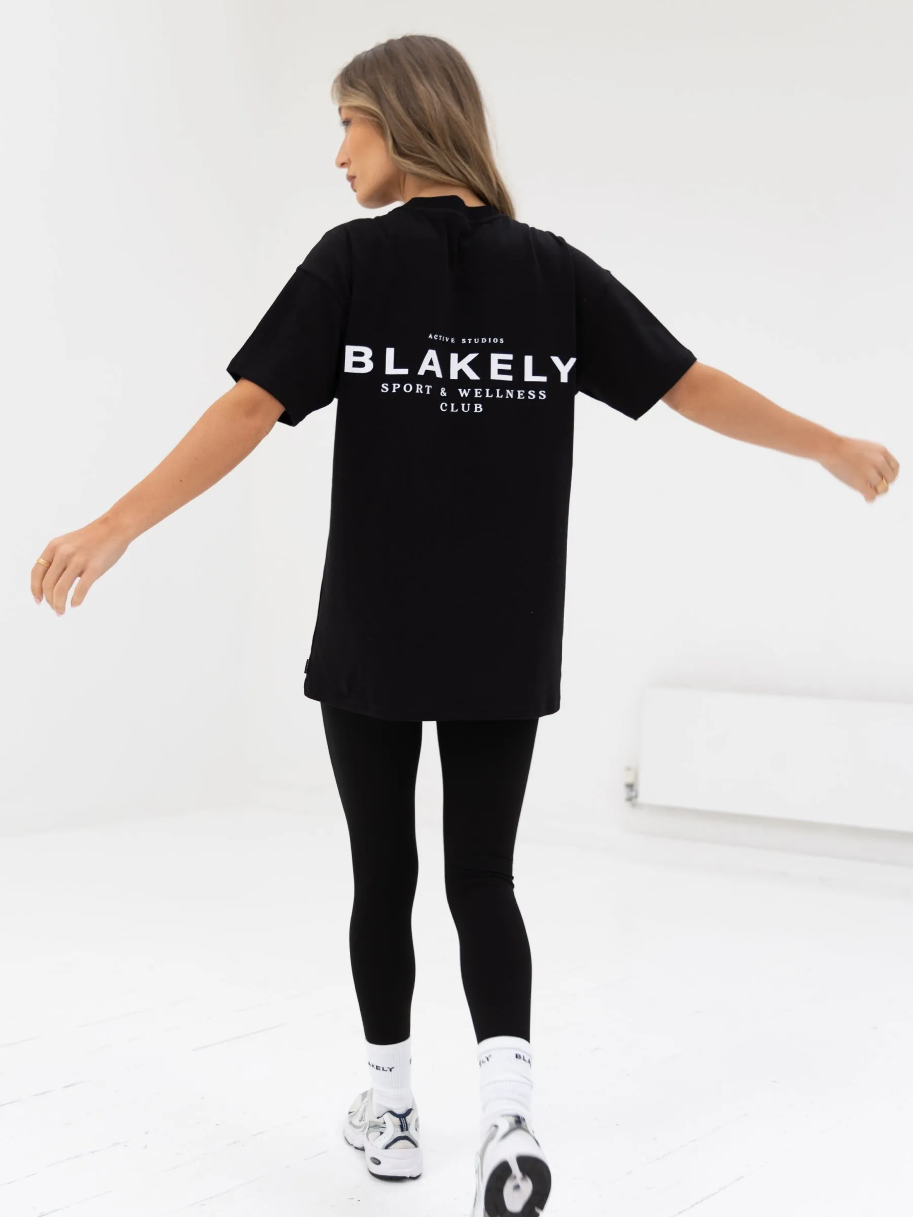 Active Studios Oversized T-Shirt - Black sold by Blakely product image thumbnail 5