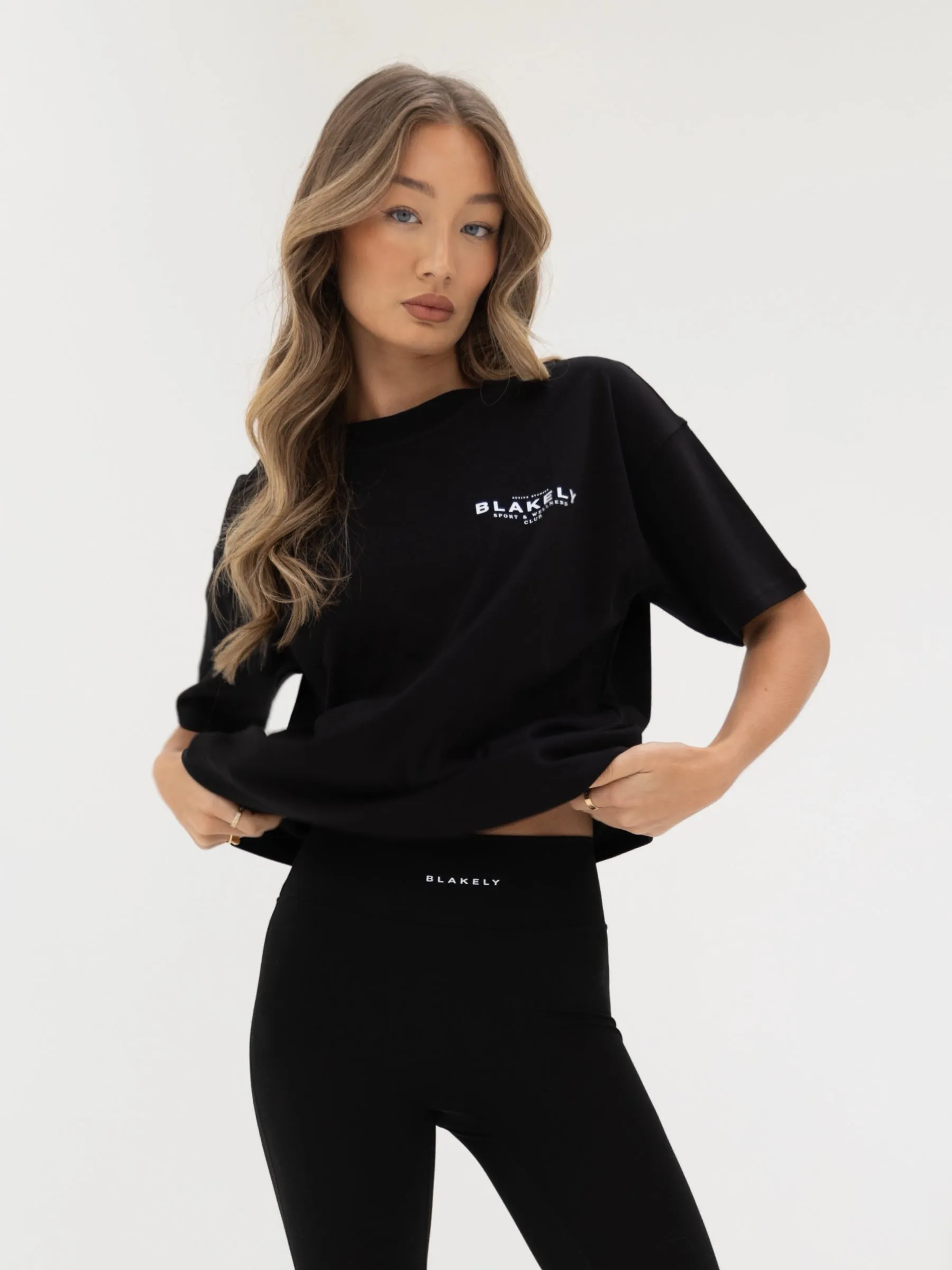 Active Studios Oversized T-Shirt - Black sold by Blakely product image thumbnail 2