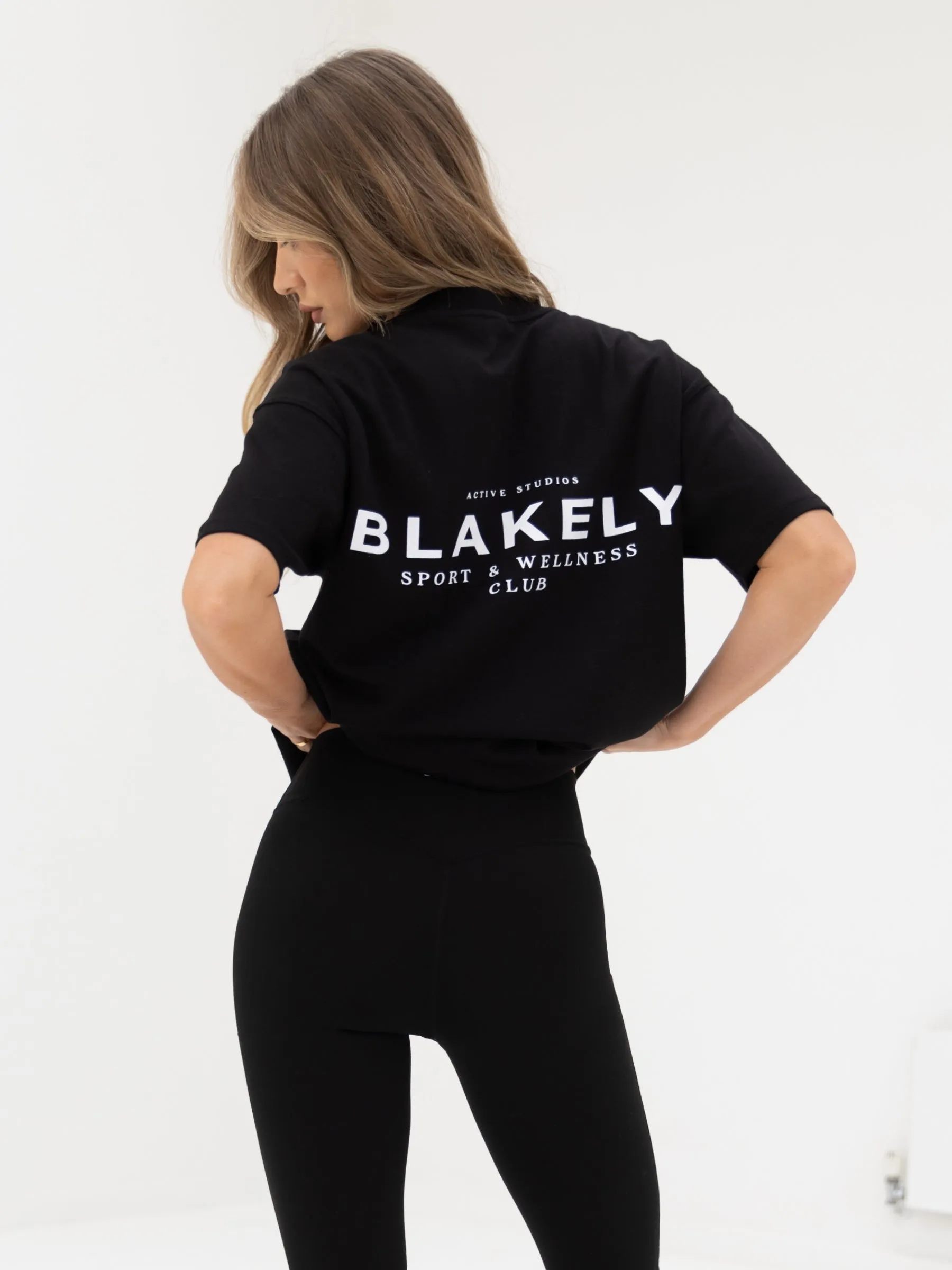 Active Studios Oversized T-Shirt - Black sold by Blakely